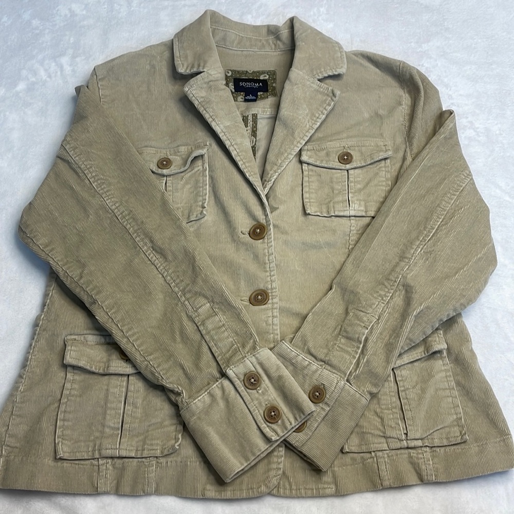Tan corduroy jacket